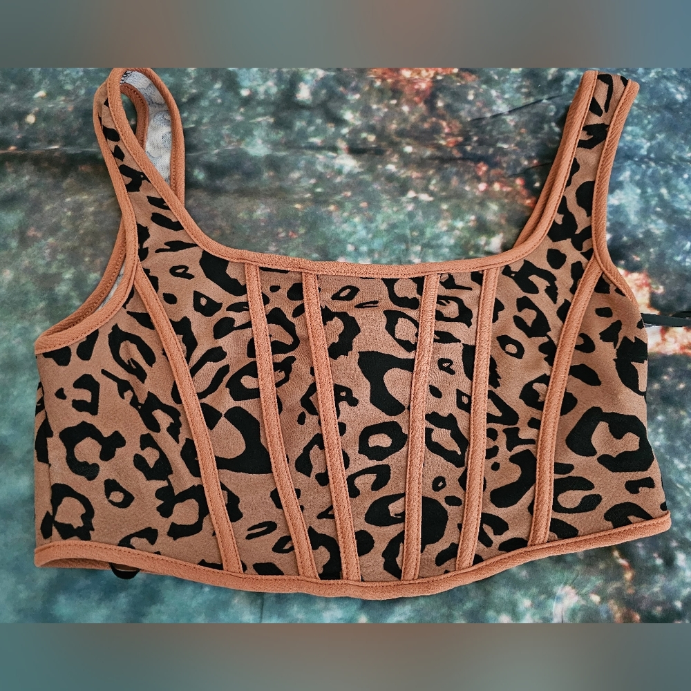 Leopard tank top